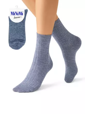 Носки женские с шерстью minimi mini inverno 3302 grigio, , 35-38 (23-25), MINIMI, - 1