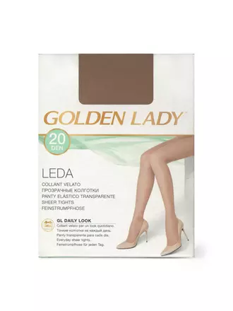 Колготки женские golden lady leda 20 daino, , 2, GOLDEN LADY, - 1