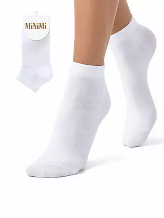Носки женские minimi mini cotone 1201 bianco, , 35-38 (23-25), MINIMI, - 1