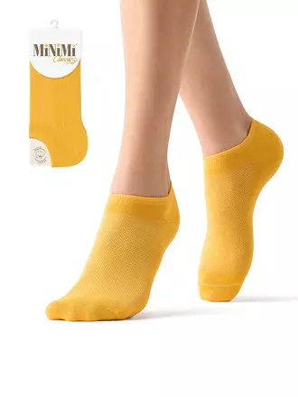Носки женские minimi mini cotone 1101 giallo, , 39-41 (25-27), MINIMI, - 1
