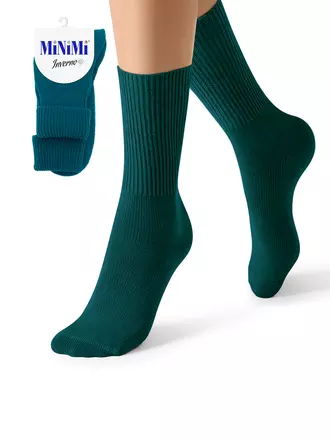 Носки женские с шерстью minimi mini inverno 3301 verde foresta, , (ONE SIZE), MINIMI, - 1