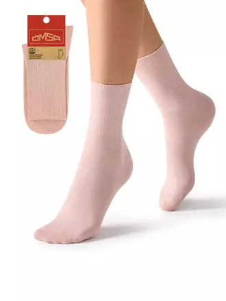 Носки женские omsa eco 254 rosa antico, , 35-38 (23-25), OMSA, - 1
