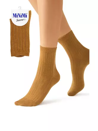 Носки женские с шерстью minimi mini inverno 3302 ocra, , 35-38 (23-25), MINIMI, - 1