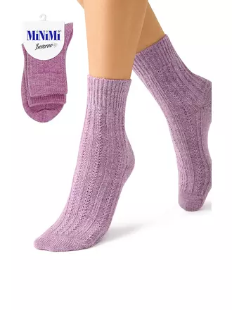 Носки женские с шерстью minimi mini inverno 3303 rosa antico, , 35-38 (23-25), MINIMI, - 1