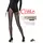 Колготки женские с имитацией шва сади и надписью fantasy positive nero, 22С-49СП, 2, CONTE ELEGANT,  - 1