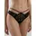 Трусы женские танга с низкой линией талии leo tp6105 лео черный, 24С-0004КСП, 106/XL, CONTE ELEGANT,  - 1