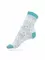 Носки женские Esli CLASSIC 090 белый-бирюза