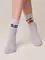 Хлопковые женские носки HAPPY с рисунками "Oh mon chéri" 371 бледно-фиолетовый