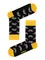 Носки мужские DIWARI HAPPY 057 черный-желтый
