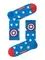 Удлиненные мужские носки DiWaRi с рисунками ©MARVEL 177 синий