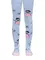 Колготки детские sof-tiki (махровые внутри) с рисунками 523 светло-голубой
