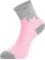Носки детские CHOBOT 30s-28 452 розовый-серый
