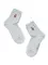 Однотонные детские хлопковые носки с вышивкой TIP-TOP 513 светло-серый