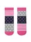 Хлопковые детские носки "Веселые ножки" 282 серый-розовый