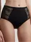 Трусы женские «слип» с высокой линией талии AURA RP2079 черный