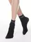 Носки женские Conte FANTASY с сияющим бортиком из двухцветного люрекса nero