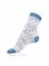 Носки женские Esli CLASSIC 090 белый-светлый джинс