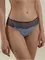 Трусы женские «танга» с низкой линией талии SATIN TP6128 сумерки
