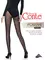 Колготки женские с имитацией шва сади и надписью FANTASY POSITIVE