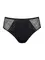 Трусы женские «слип» со средней линией талии SATIN TP3147 черный