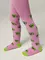 Теплые махровые детские колготки SOF-TIKI (махровые внутри) 644 мальва