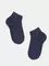 Носки детские короткие (однотонные) ESLI 000 темный джинс
