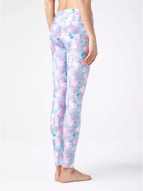 Леггинсы женские aster pink-white, 16С-234ТСП, 170-90/XS, CONTE ELEGANT,  - 2