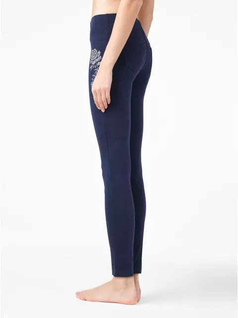 Леггинсы женские conte lore navy, 17С-390ТСП, 164-98/M, CONTE ELEGANT,  - 4