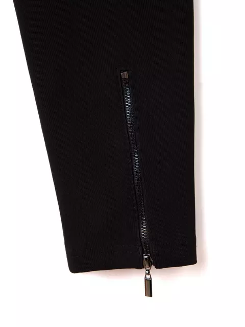 Моделирующие женские леггинсы с высокой посадкой и молниями leonarda nero, 18С-550ТСП, 170-90/XS, CONTE ELEGANT,  - 8