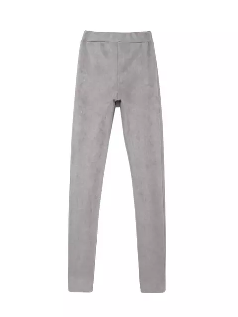 Леггинсы женские из искусственной замши с высокой посадкой conte desire lux silver cloud, , 170-90/XS, CONTE ELEGANT, - 4