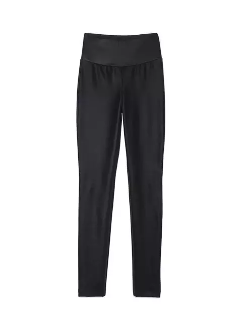 Моделирующие женские леггинсы miss conte с высокой посадкой из искусственной кожи black, 19С-861ТСП, 170-90/XS, CONTE ELEGANT,  - 5