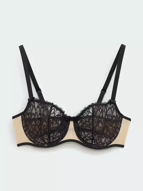 Бюстгальтер «балконет» с мягкой чашкой conte venus tb6078 черный, 19С-0027КСП, 70C, CONTE ELEGANT,  - 5