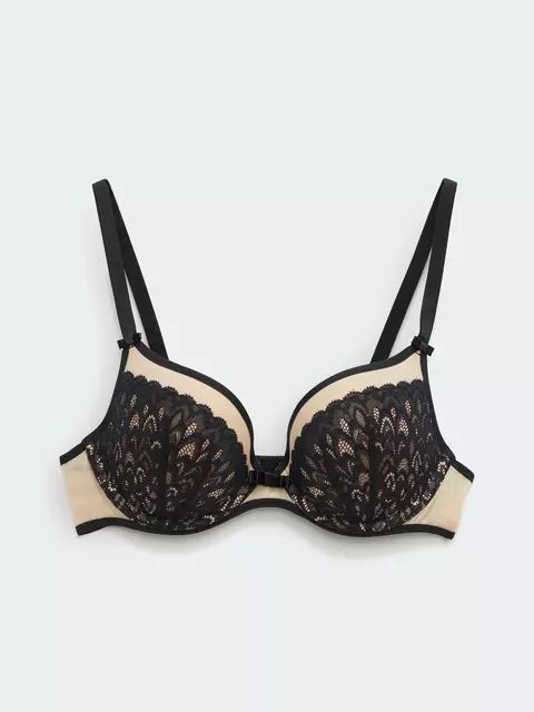 Бюстгальтер conte с эффектом push-up venus tb1075 черный, 19С-0003КСП, 70C, CONTE ELEGANT,  - 3