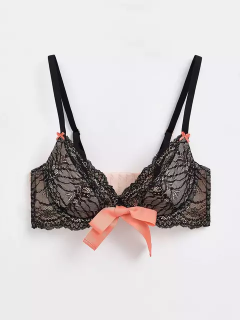 Бюстгальтер с глубоко открытой линией декольте taboo tb5105 камея с черным, 20С-0035КСП, 75C, CONTE ELEGANT,  - 3