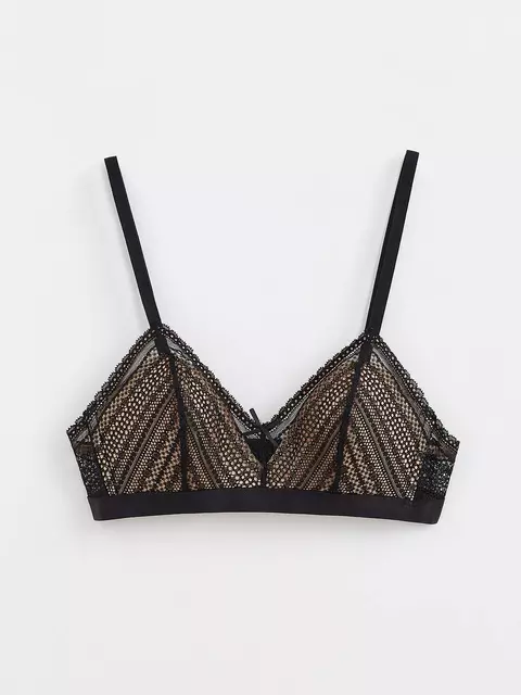 Бюстгальтер женский vintage rb7087 черный, 20С-0016КСП, 80B, CONTE ELEGANT,  - 4