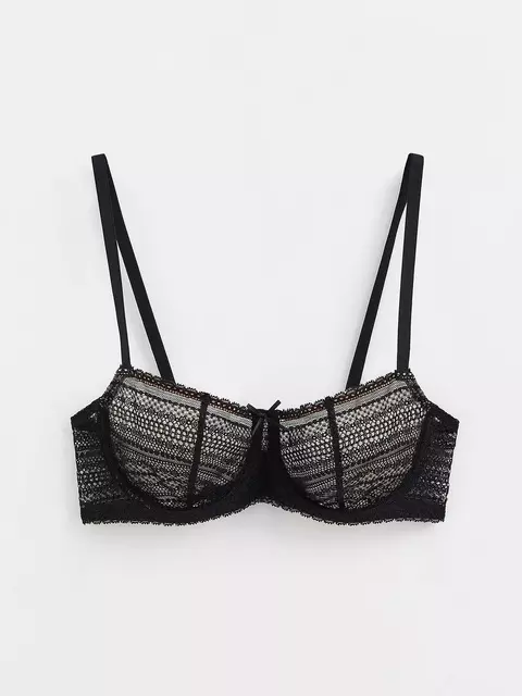 Бюстгальтер женский vintage rb6089 черный, 20С-0017КСП, 75A, CONTE ELEGANT,  - 5