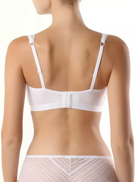 Бюстгальтер бралетт без каркасов vintage rb7115 белый, 20С-0051КСП, 70C, CONTE ELEGANT,  - 2