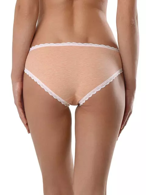 Трусы женские conte "бикини" vintage lb 779 (в коробке) peach-white, 17С-464ТСП, 90/XS, CONTE ELEGANT,  - 2