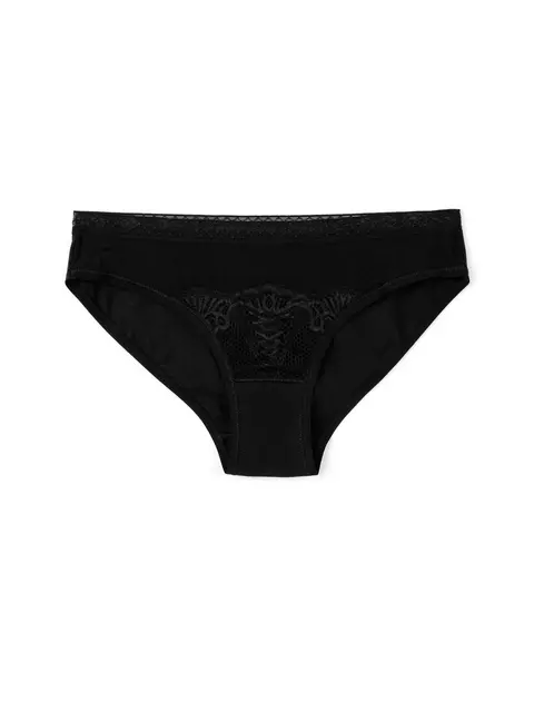 Трусы женские conte "бикини" charm lb 800 (в коробке) nero, , 94/S, CONTE ELEGANT, - 3