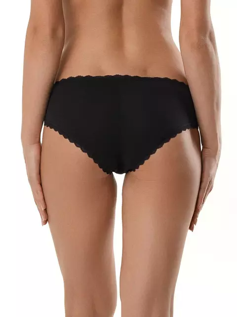 Трусы женские "хипстер" secret charm lhp 988 (в коробке) black, 18С-774ТСП, 90/XS, CONTE ELEGANT,  - 2