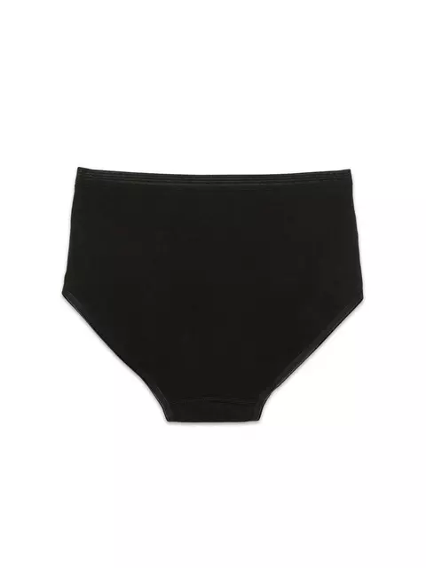 Трусы женские "слипы" высокой посадки basic collection lb 2016 black, 20С-1056ТСП, 118/4XL, CONTE ELEGANT,  - 5