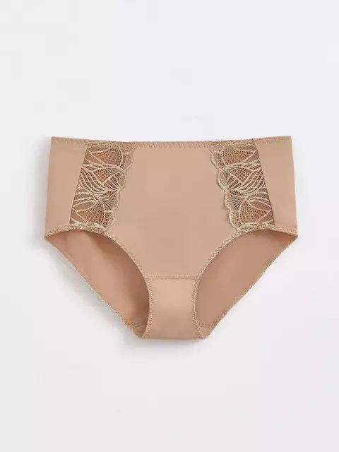 Трусы женские «слип» с высокой линией талии aura rp2079 телесный, 19С-0016КСП, 102/L, CONTE ELEGANT,  - 4