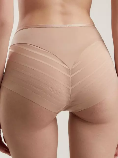 Трусы женские  "слип" с высокой линией талии  sport glam rp2097 телесный, 20С-0040КСП, 110/XXL, CONTE ELEGANT,  - 2