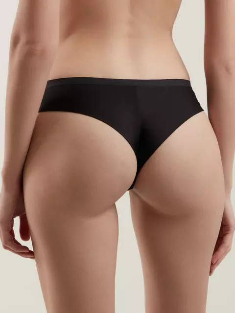 Трусы женские «танга» с низкой линией талии day by day rp6115 черный, 21С-0038КСП, 102/L, CONTE ELEGANT,  - 2