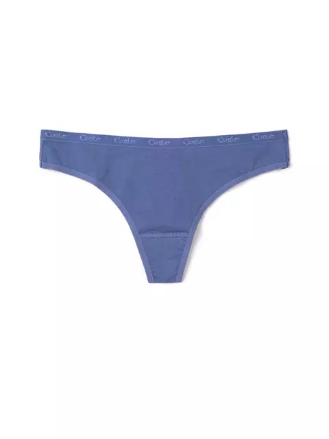 Трусы женские conte "стринг" comfort lst 569 (на вешалке) деним, 16С-148ТСП, 90/XS, CONTE ELEGANT,  - 3