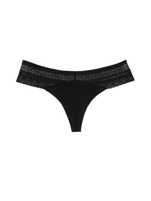 Трусы женские conte "стринг" macramer art lst 776 (в коробке) black, , 94/S, CONTE ELEGANT, - 3