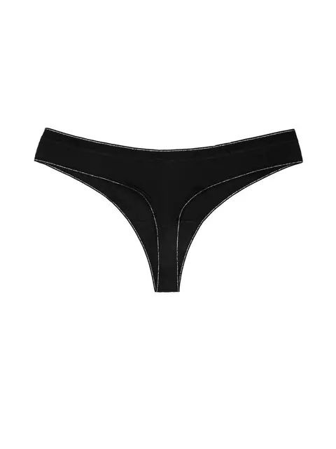 Трусы женские conte "стринг" delight lst 771 (в коробке) nero, , 90/XS, CONTE ELEGANT, - 4