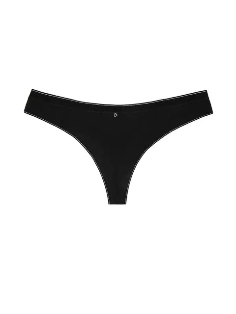 Трусы женские conte "стринг" delight lst 771 (в коробке) nero, , 90/XS, CONTE ELEGANT, - 3