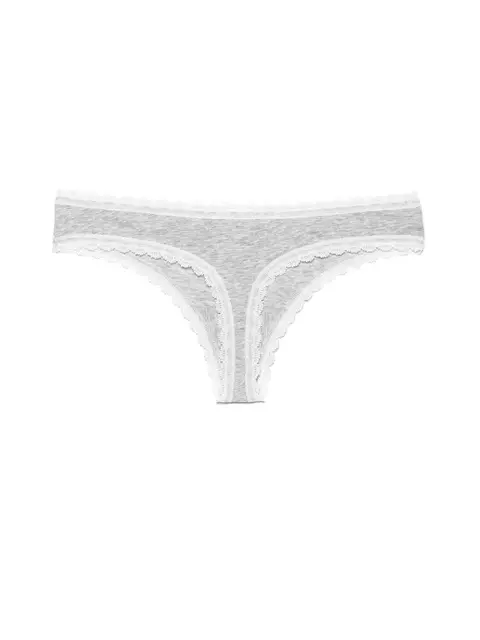 Трусы женские conte "стринг" vintage lst 780 (в коробке) grey-white, 17С-465ТСП, 90/XS, CONTE ELEGANT,  - 4