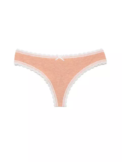 Трусы женские conte "стринг" vintage lst 780 (в коробке) peach-white, 17С-465ТСП, 94/S, CONTE ELEGANT,  - 3